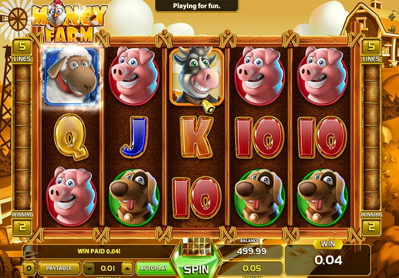 Slot Money Farm da Editora GameArt