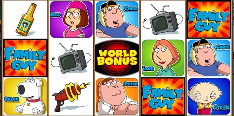 Slot de Cartoon Family Guy